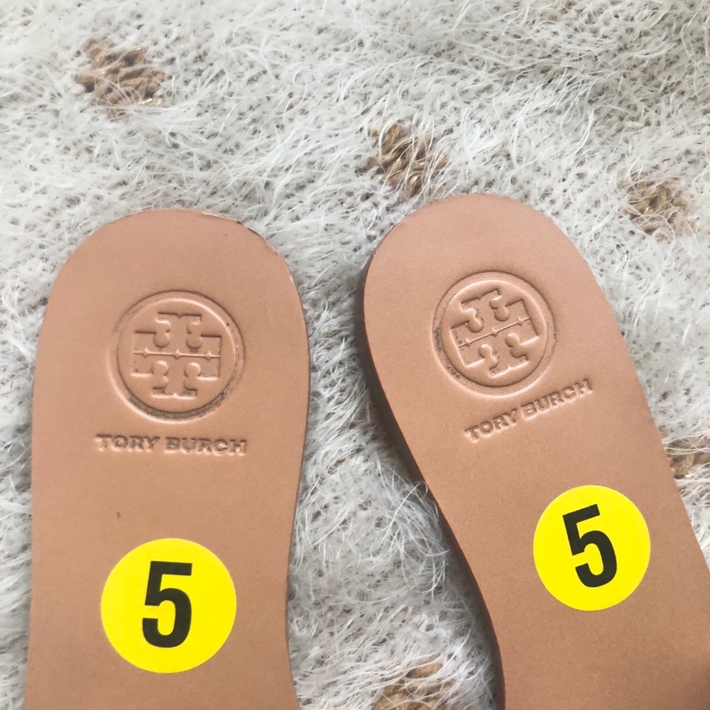 Tory Burch Carter Reversible Sequin Slide Sandals - Picture 7 of 8